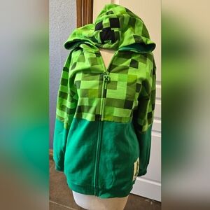 Brand New Youth XXL Minecraft Creeper  Hoodie